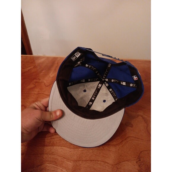 Philadelphia 76ers New Era 9Fifty Royal Blue Adjustable Snapback Hat Cap - Picture 4 of 5